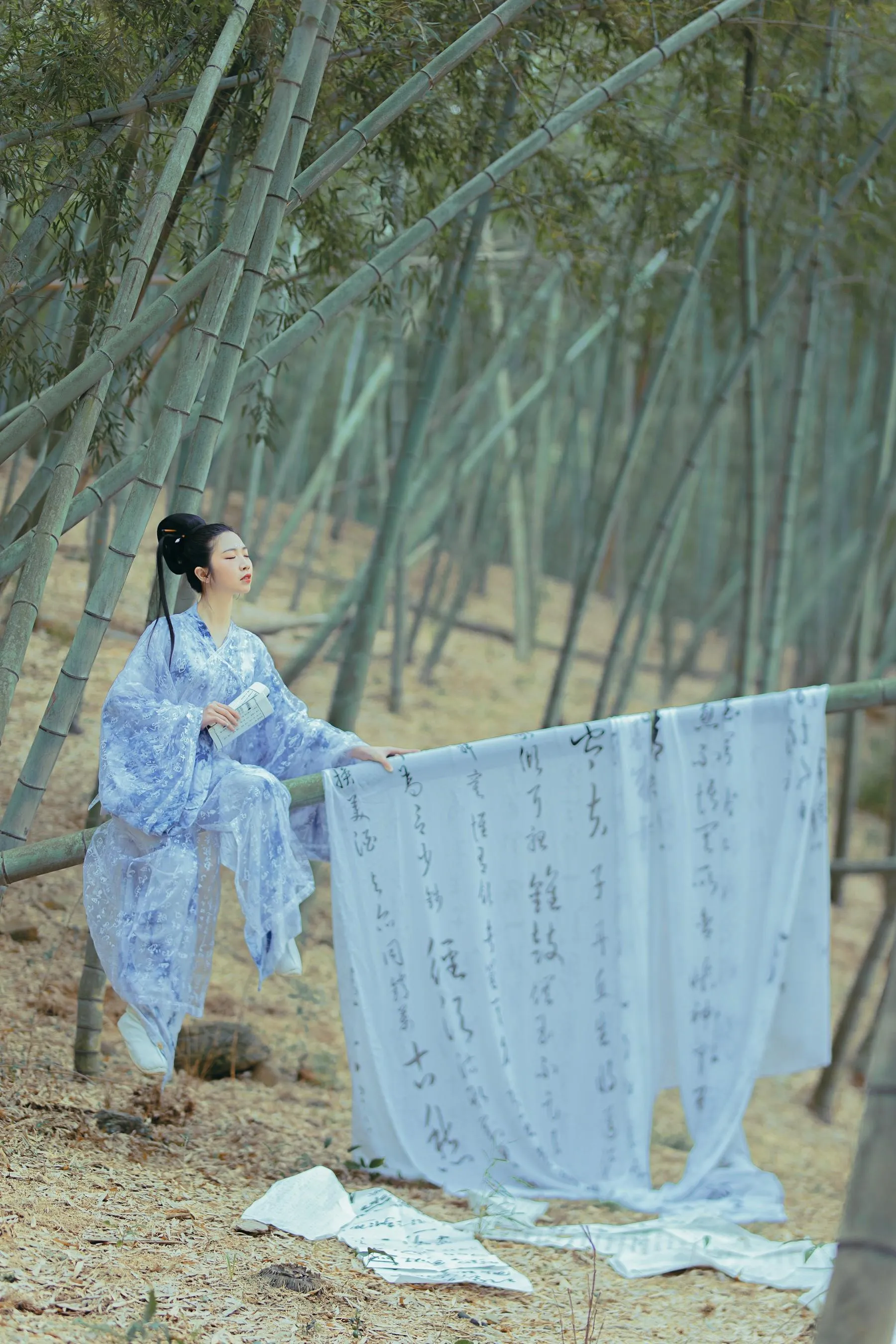 [YITUYU艺图语]2022.08.24 笔仙 君心蓝 [22P]插图
